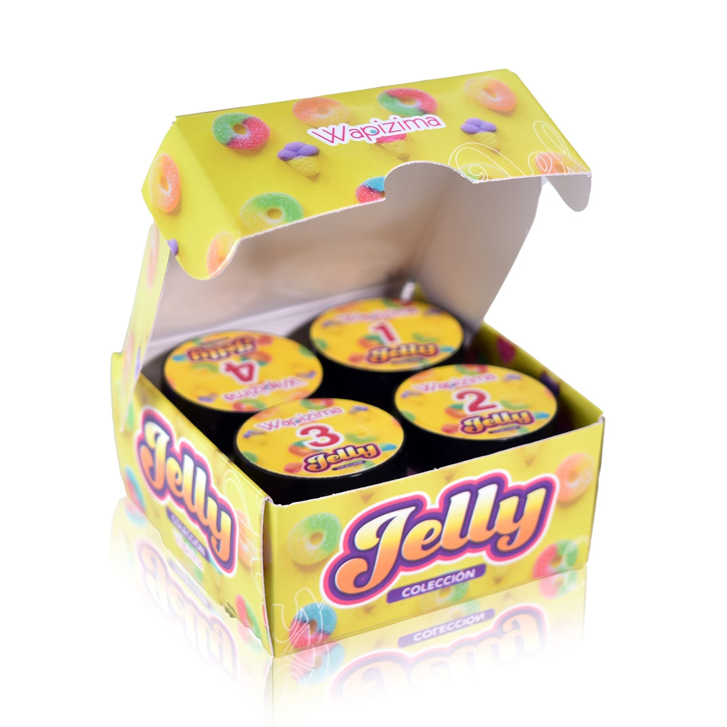 WAPIZIMA -JELLY Acrylic Nail Powder Collection - set of 4 - Fantasy nails like Beauty & Personal Care Wapizima