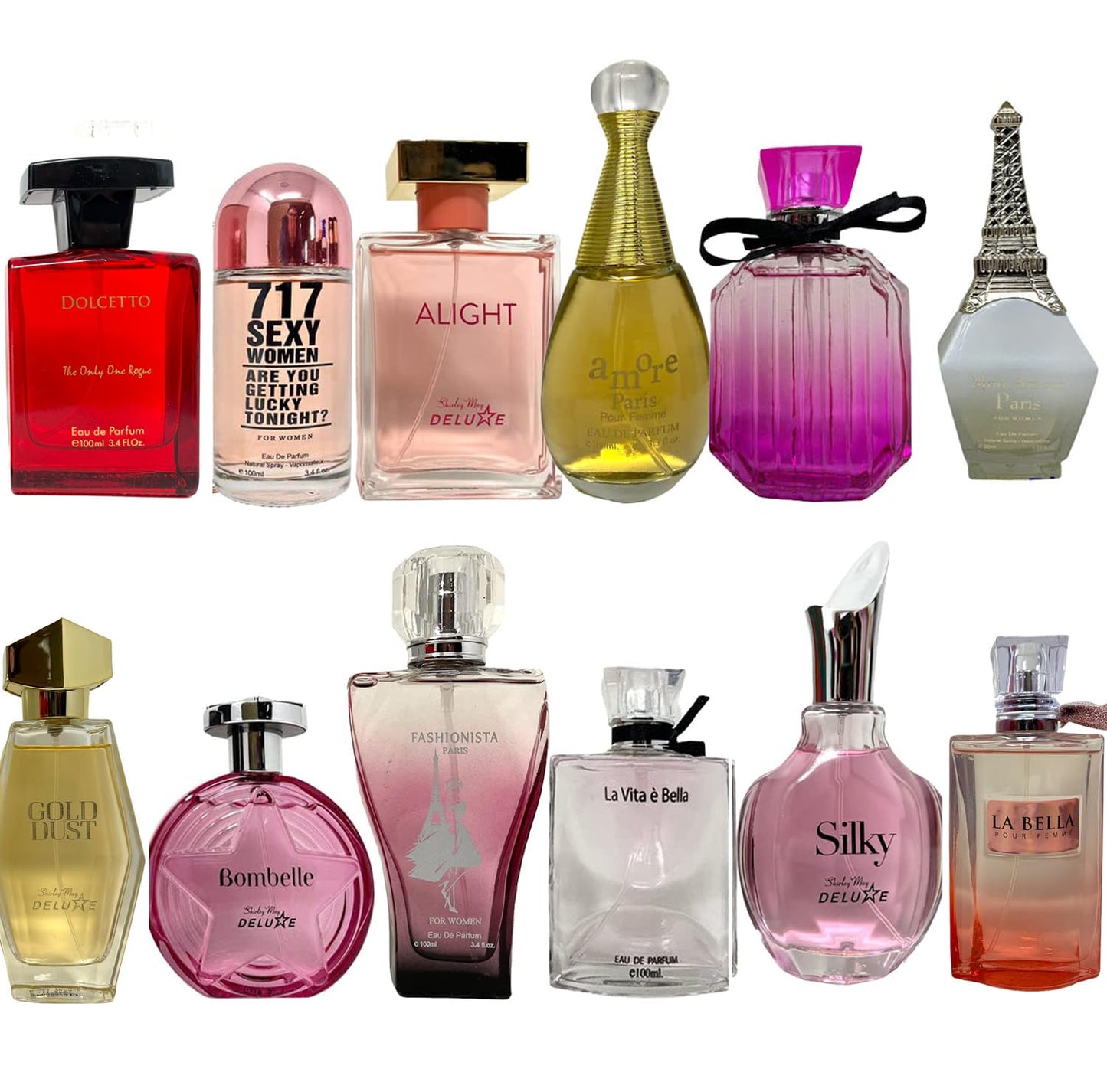 A CENTER Women's Perfume Amazing Scent Fragrance Eau de Parfum Cologne for Women Daily Used 3.4 Fluid Ounce Each/Bottle(Surprise Set 3PCS) Beauty & Personal Care A CENTER