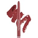 Mirabella - Velvet Matte Lip Crayon, Retractable Highly-Pigmented 2-in-1 Makeup, Long-Lasting Hydrating Lipstick Crayon + Lip Liner, Moisturizing