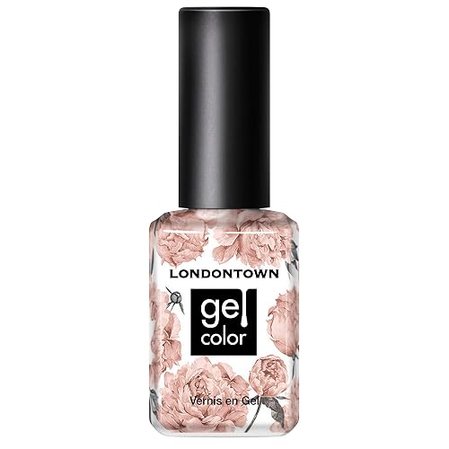 LONDONTOWN Gel Nail Polish, Chiffon, 0.4 Fl Oz, Long-Lasting UV/LED Formula, High-Shine, No Odor or Fumes, Streak-Free Color, Vegan & Cruelty-Free, 3+ Beauty & Personal Care LONDONTOWN