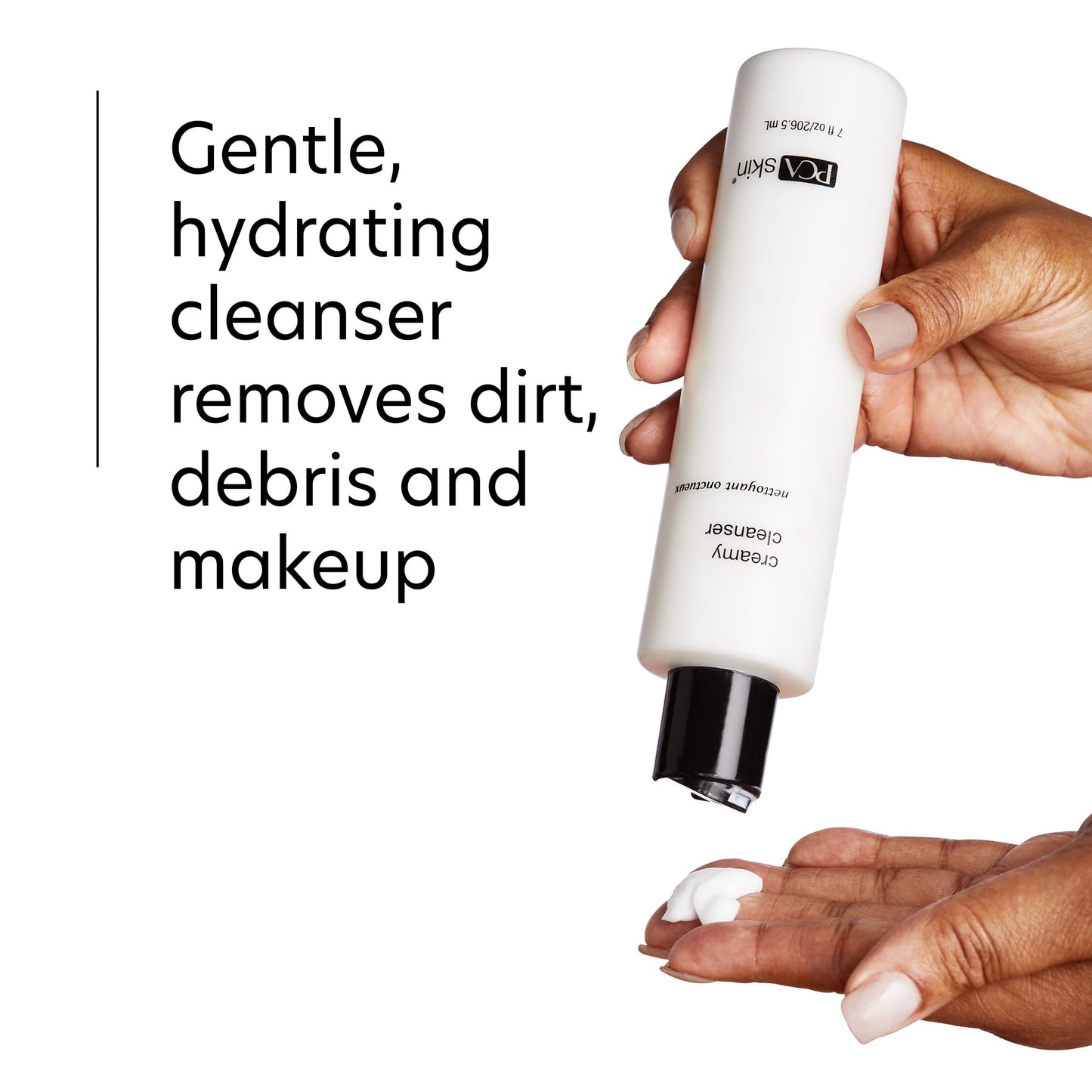 PCA SKIN Creamy Moisturizing Face Cleanser, Gentle Daily Face Wash for Dry and Sensitive Skin, Leaves Skin Feeling Soft and Smooth, Helps Remove
