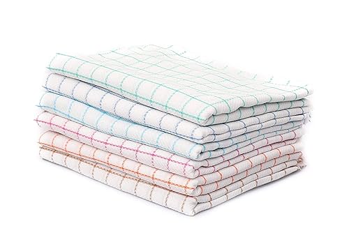 NandicoIndia Check Bath Towels South Indian Cotton Towel Set of 3 30x60 Inches