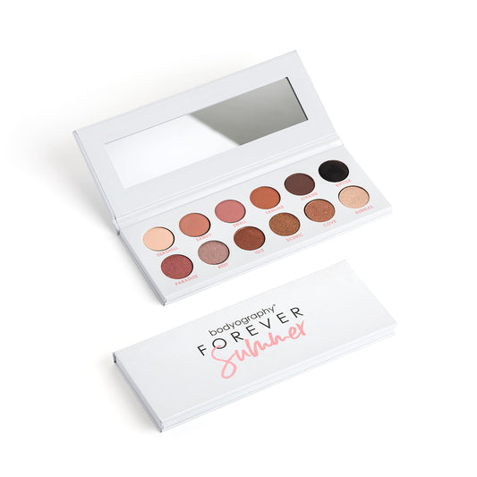Bodyography Forever Summer Eyeshadow Palette for Women - 0.24 oz Eye Shadow