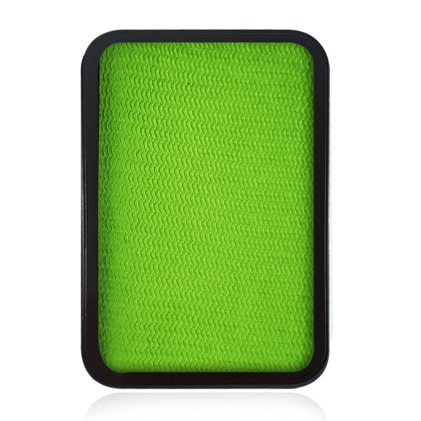 Kraze FX Lime Green Face Paint Palette Refill (10 gm) - Hypoallergenic Non-Toxic Water Activated Professional Halloween Face & Body Painting Makeup