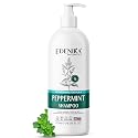 Peppermint Shampoo with Castor Oil & Biotin, Soothes Dry, Itchy Scalp, Strengthens Hair, Reduces Thinning & Hair Loss, Promotes Growth, Adds Volume