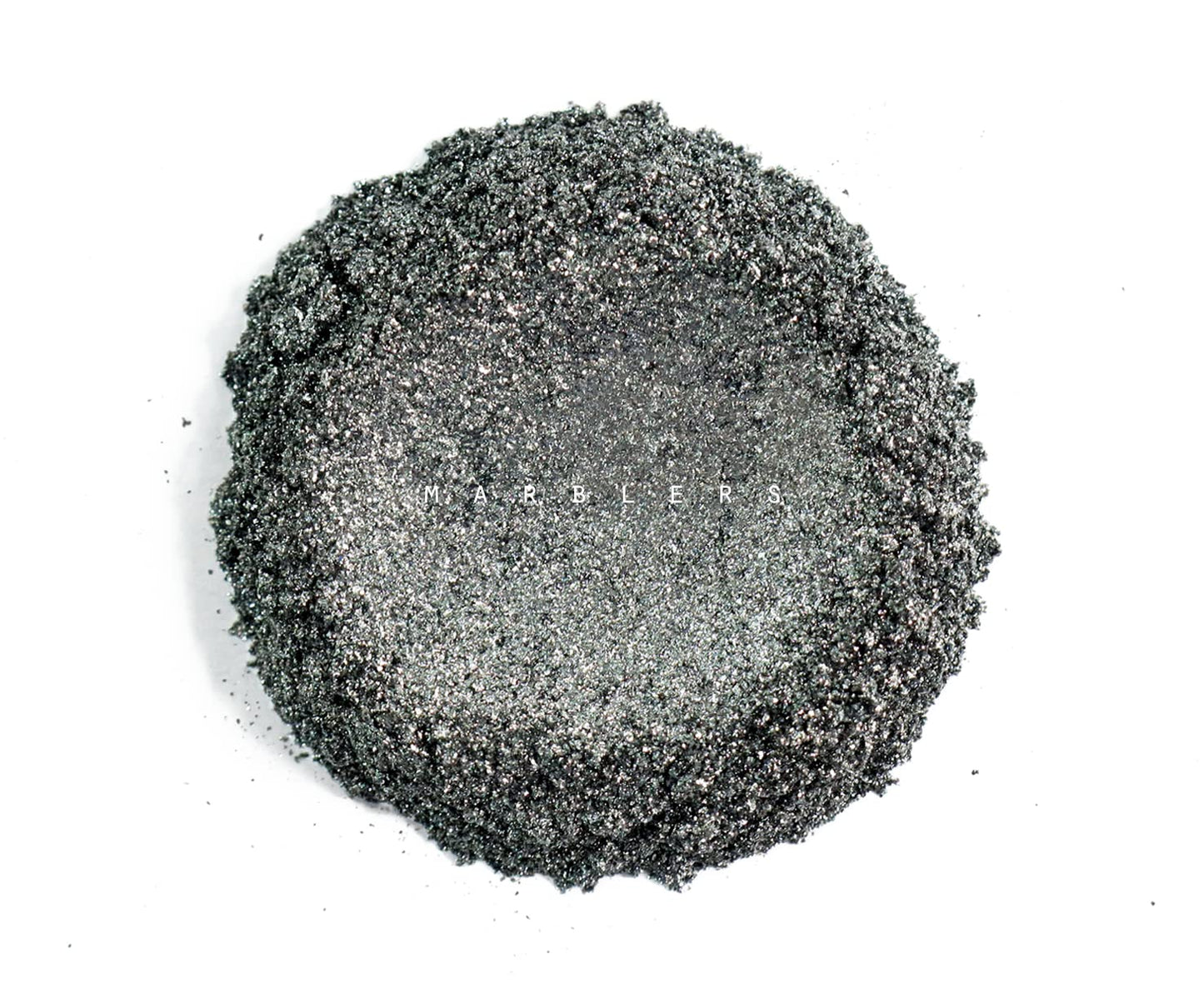 MARBLERS Chunky Natural Mica Powder [Midnight Pearl] 0.11oz (3g) | Highly Pigmented | Non-Toxic, Vegan, Cruelty-Free | Eyeshadow, Body Butter, Nail