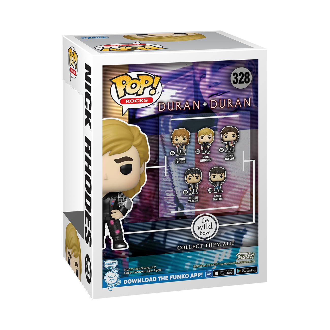 Funko POP! Rocks: Duran Duran - Wild Boys Nick Rhodes - Collectable Vinyl Figure - Gift Idea - Official Merchandise - for Kids & Adults - Music Fans…