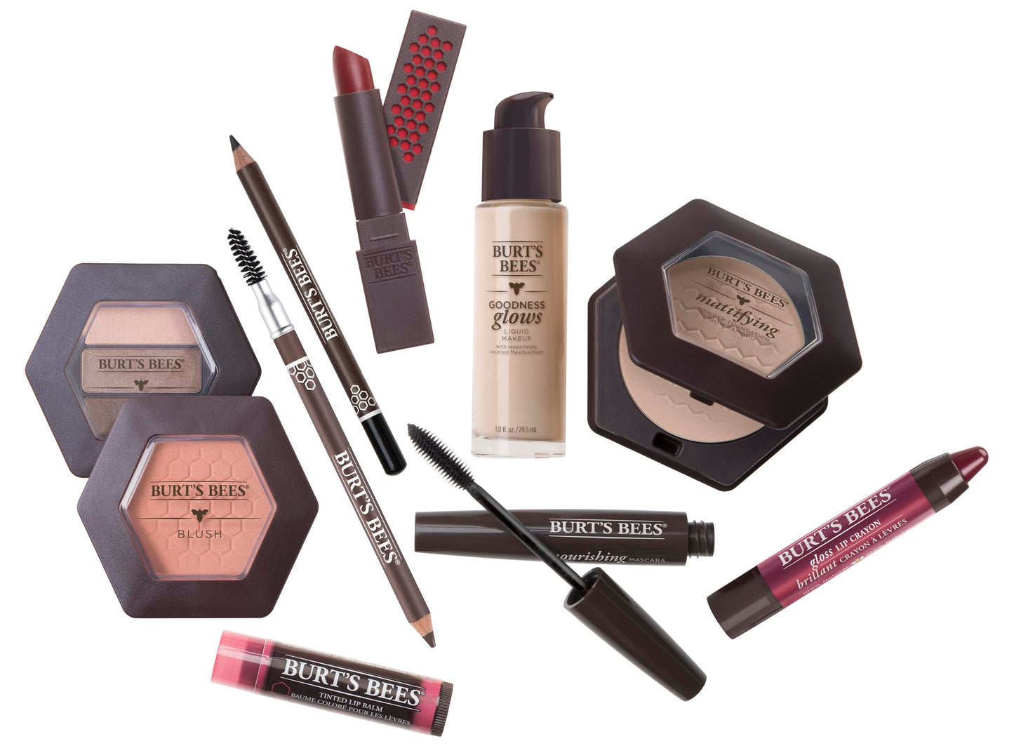 Burt’s Bees 100% Natural Moisturizing Lipstick, Russet River, 1 Tube