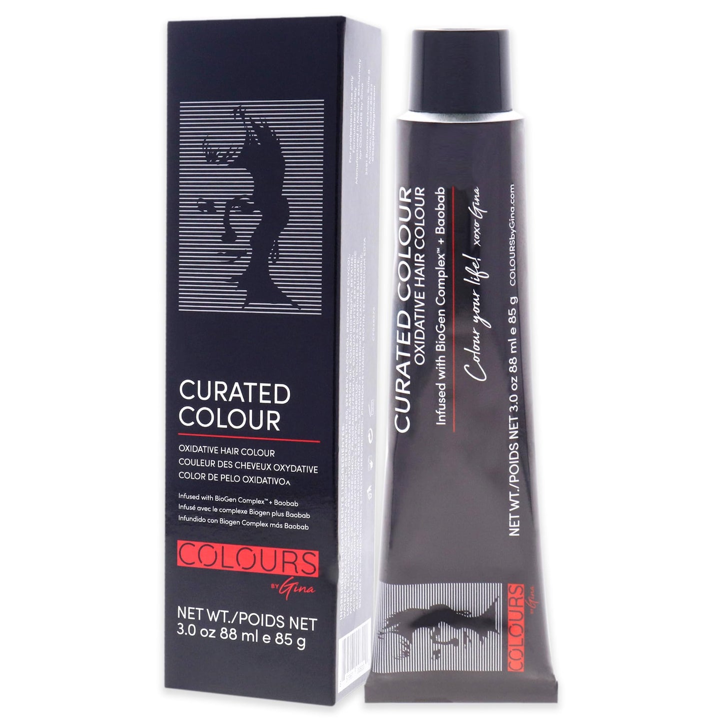 Colours By Gina Curated Colour - 10.1-10B Extra Light Cool Blonde by Colours By Gina for Unisex - 3 oz Hair Color