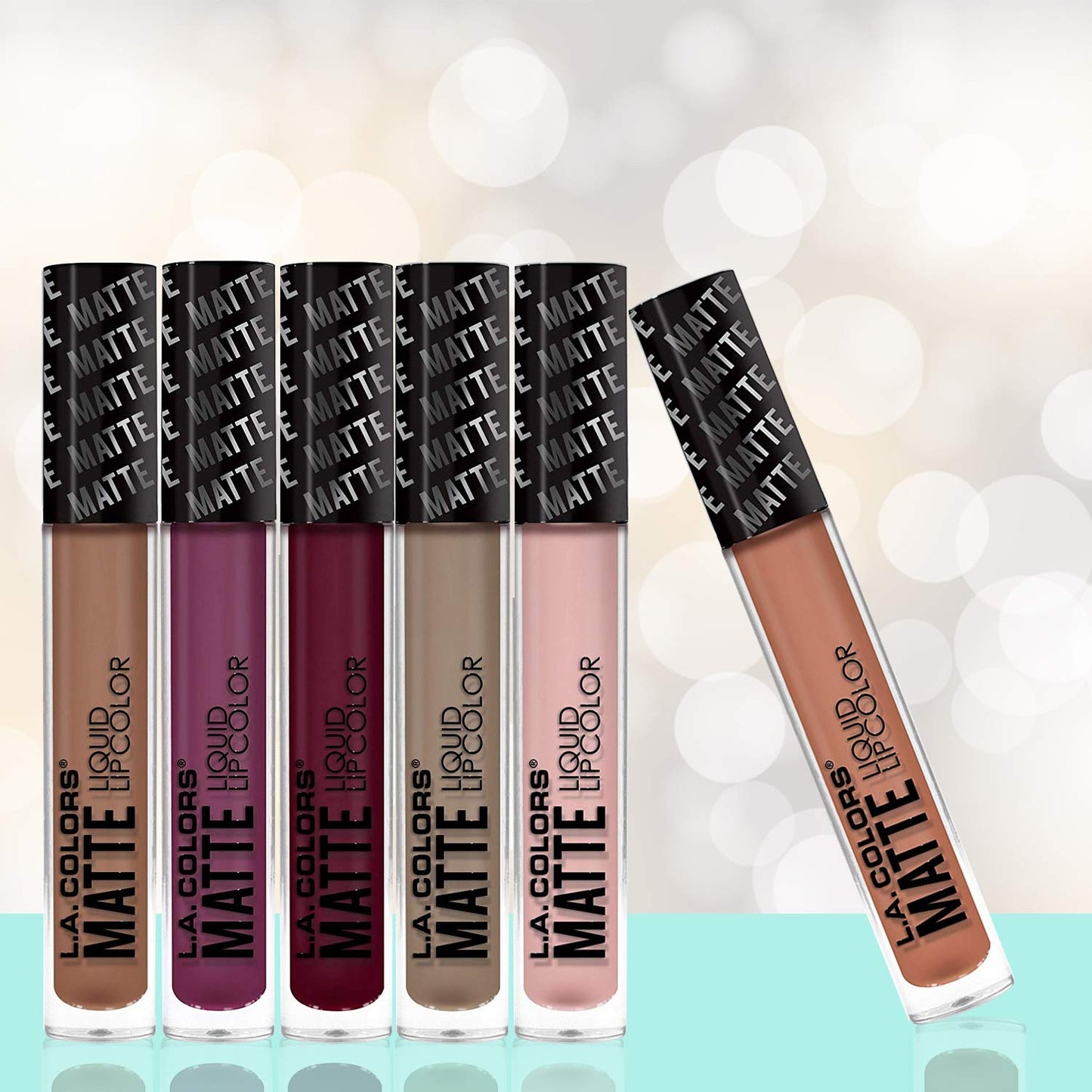 L.A. COLORS Matte Liquid Lip Color, Moonlight CLG418