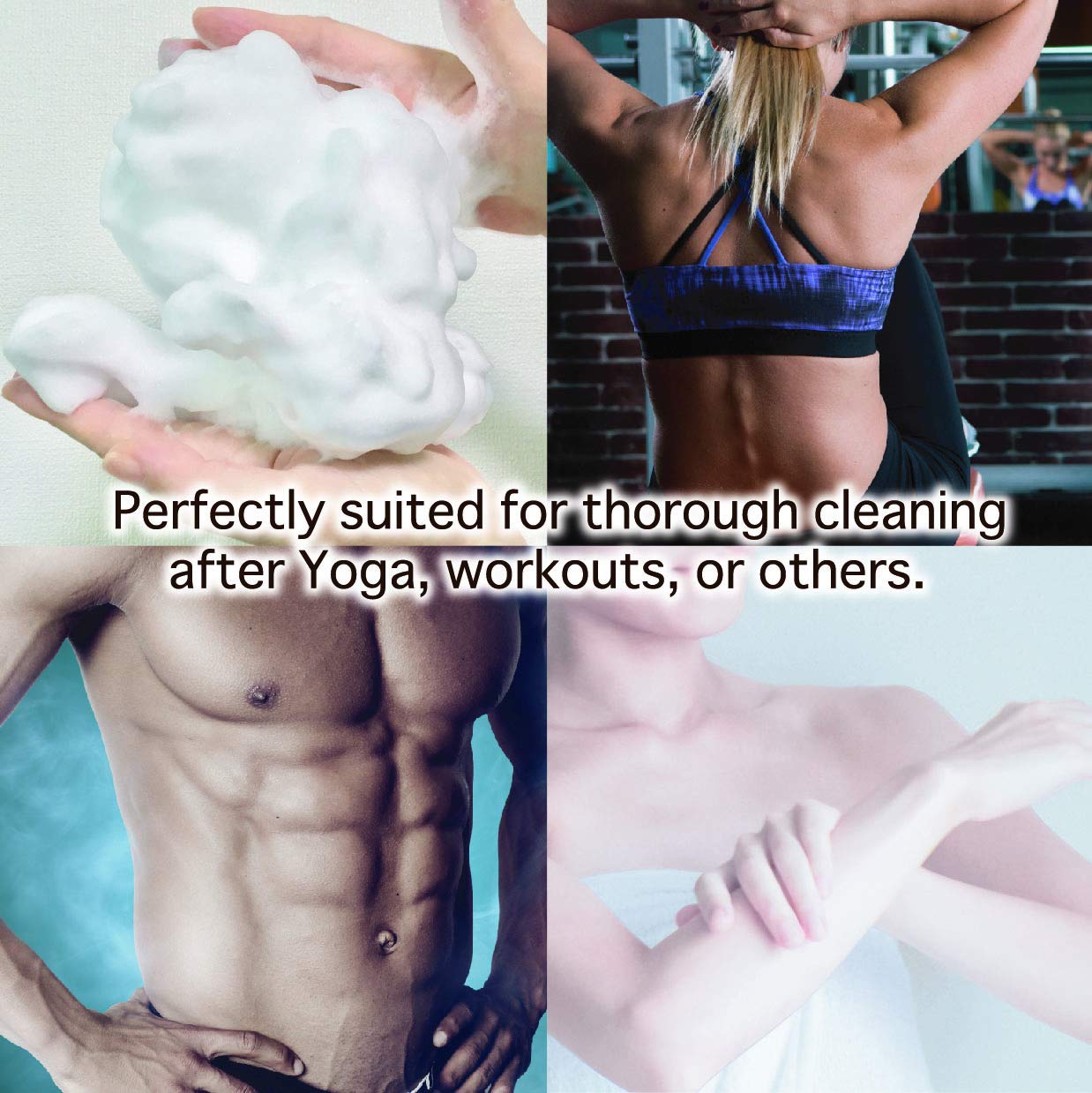 Extra Rough, Exfoliating Washcloth [Made in Japan] Exfoliating Towel Special Texture Makes Fluffy Foam Lather, Back Scrubber, Dead Skin Cell Remover Beauty and Personal Care Terra Distribution