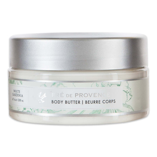 Pre de Provence Collection Shea Butter Enriched Body Butter Soothing & Hydrating Emollient Cream Body Moisturizer for Women, 6.7 Fl Oz, White Gardenia Beauty & Personal Care Pre de Provence