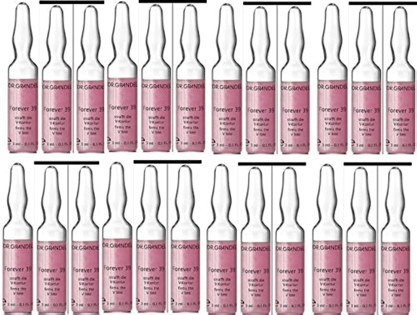 Dr. Grandel Forever 39 Ampoule 24 X 3 Ml. For a Youthful, Firmed Facial Contour