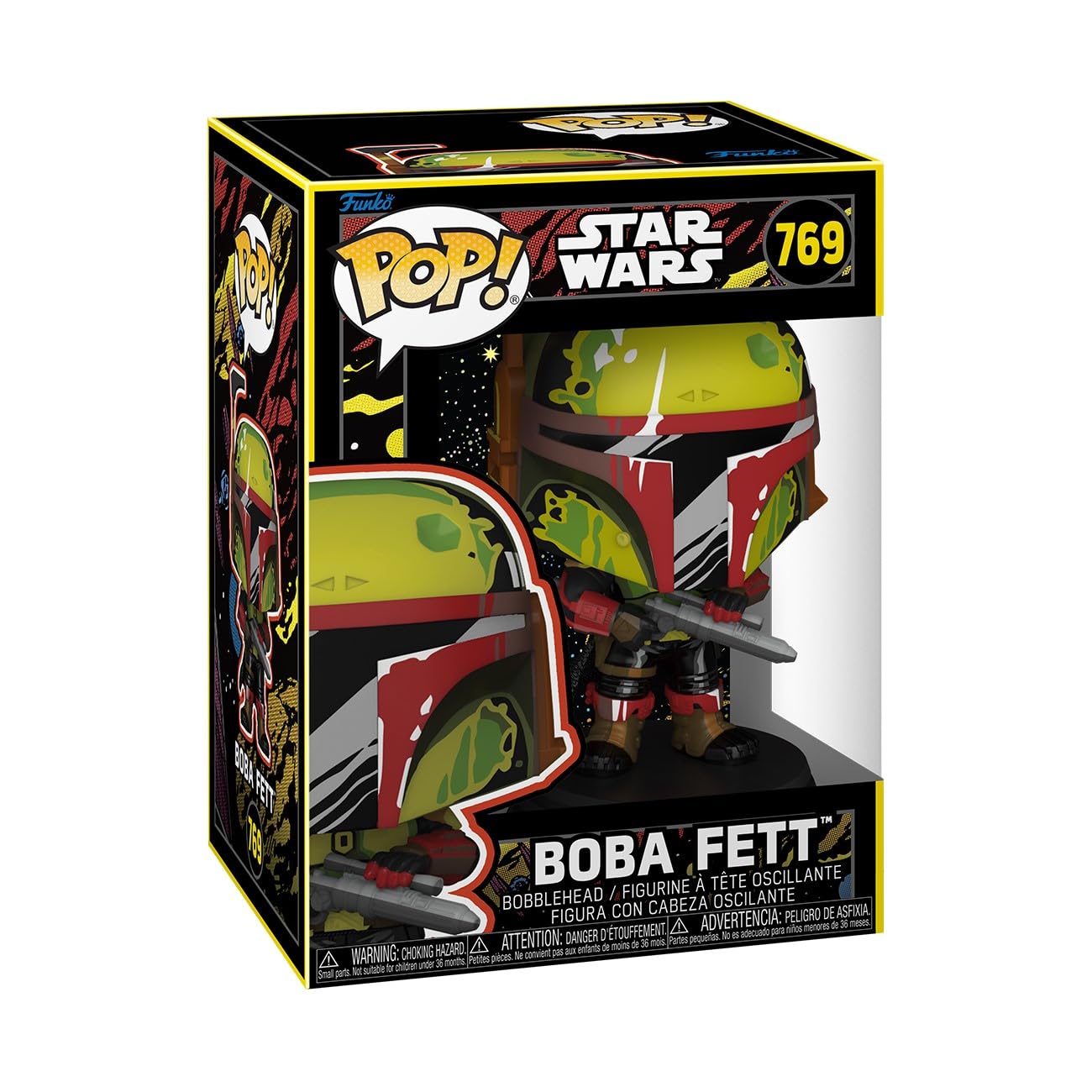 Funko Pop Star Wars: The Book of Boba Fett - Boba Fett - (Retro) - Collectable Vinyl Figure - Gift Idea - Official Merchandise - Toys for Kids…