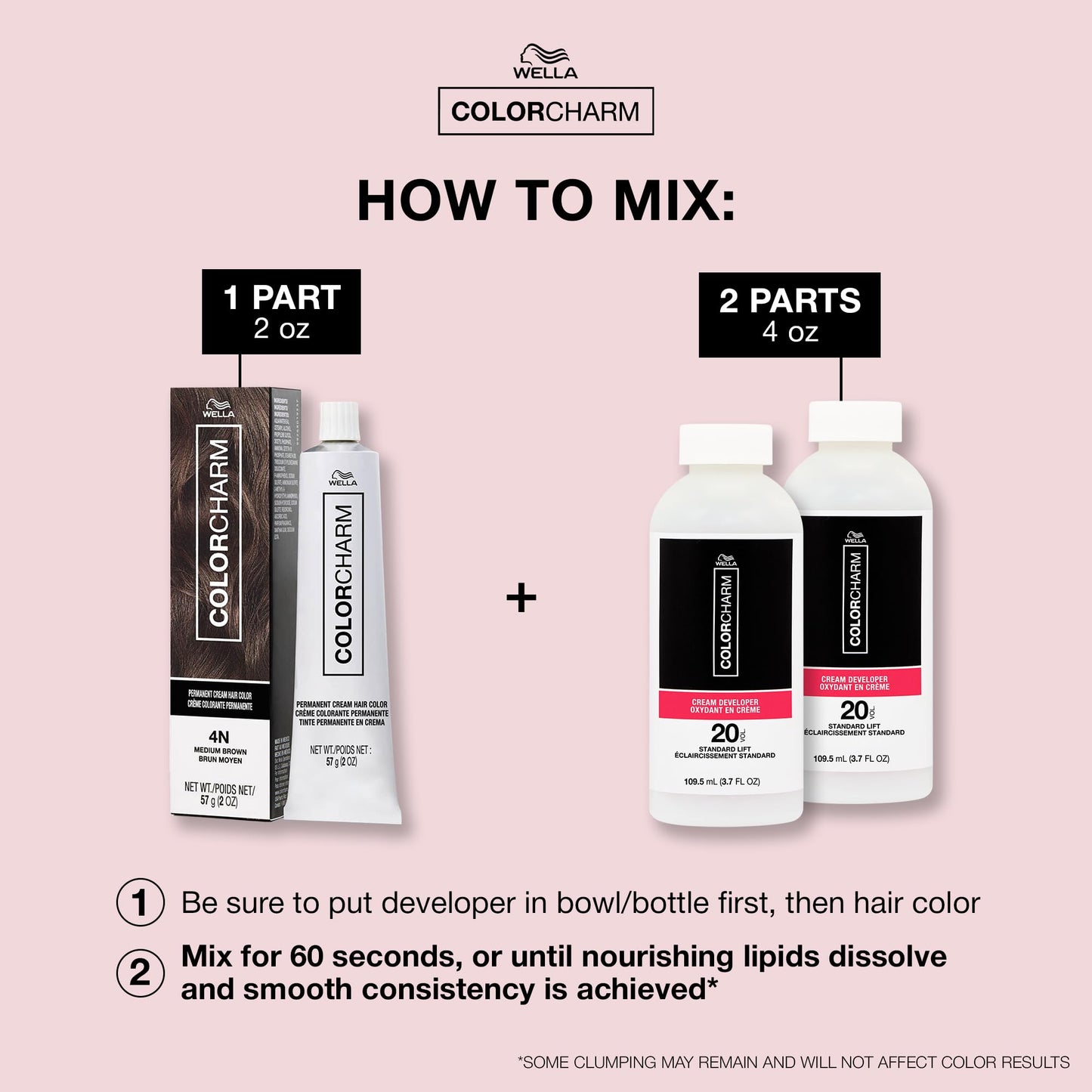 COLORCHARM Permanent Cream Hair Color, 1N Black, 2 oz. Beauty and Personal Care COLORCHARM