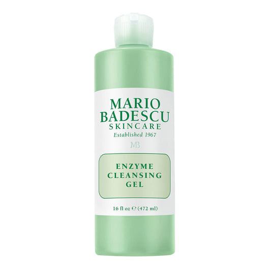 Mario Badescu Enzyme Cleansing Gel Face Wash, Oil-Free Facial Cleanser with Papaya Enzyme & Grapefruit Extract, Exfoliating Skin Care for All Skin