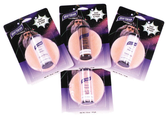 Graftobian Pro Setting Powder - Face Powder w/Puff (Translucent)