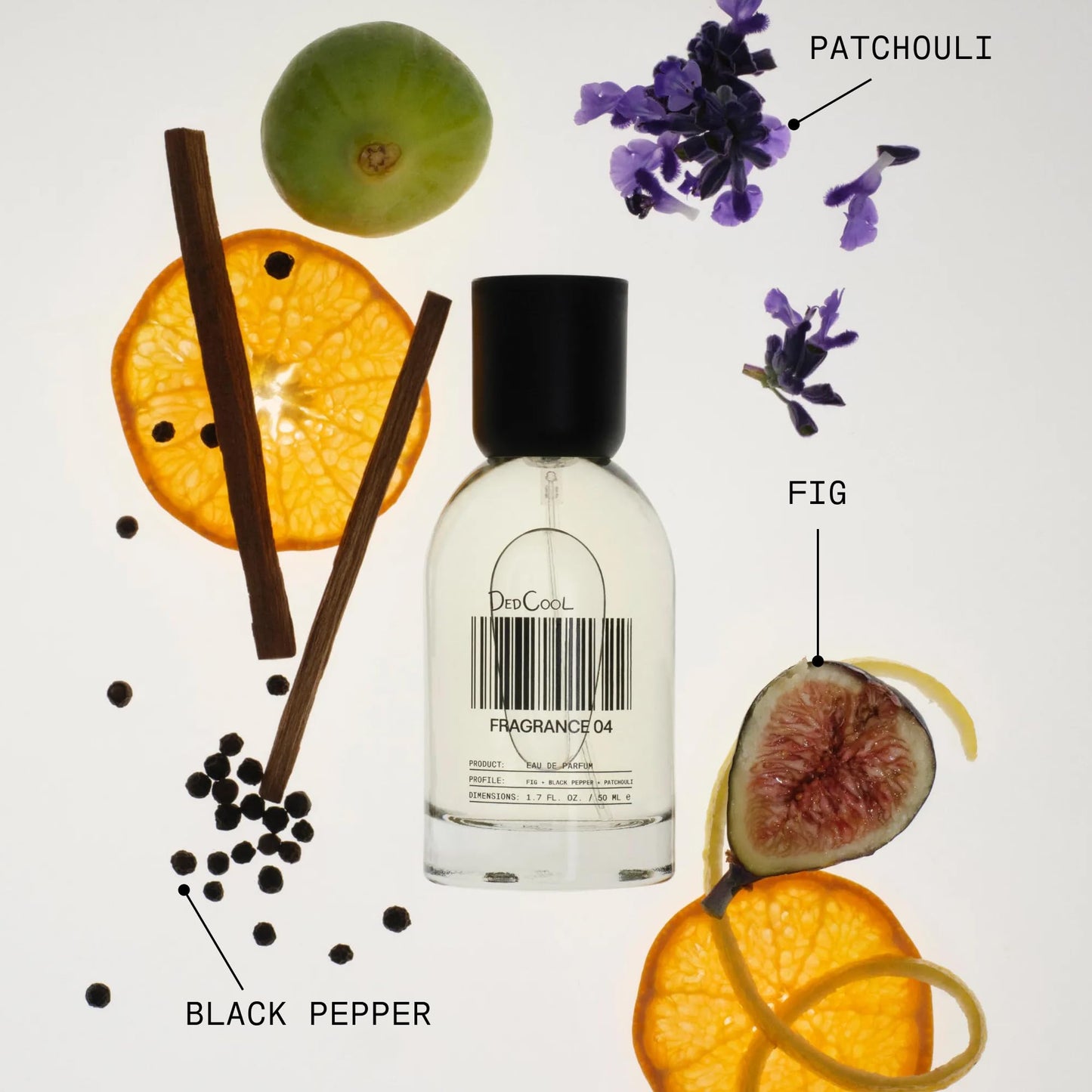 DedCool Eau de Parfum | Fragrance 04 | Fig, Black Pepper & Patchouli | Clean Unisex Fragrance | Non-Toxic, Vegan | Travel Size Perfume, 15 mL Beauty & Personal Care DedCool