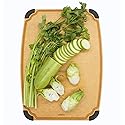 Elihome Essential Series Cutting Board for Kitchen- Natural Wood Fiber Composite, Dishwasher Safe, Eco-Friendly, Juice Grooves, Non-Slip Feet…