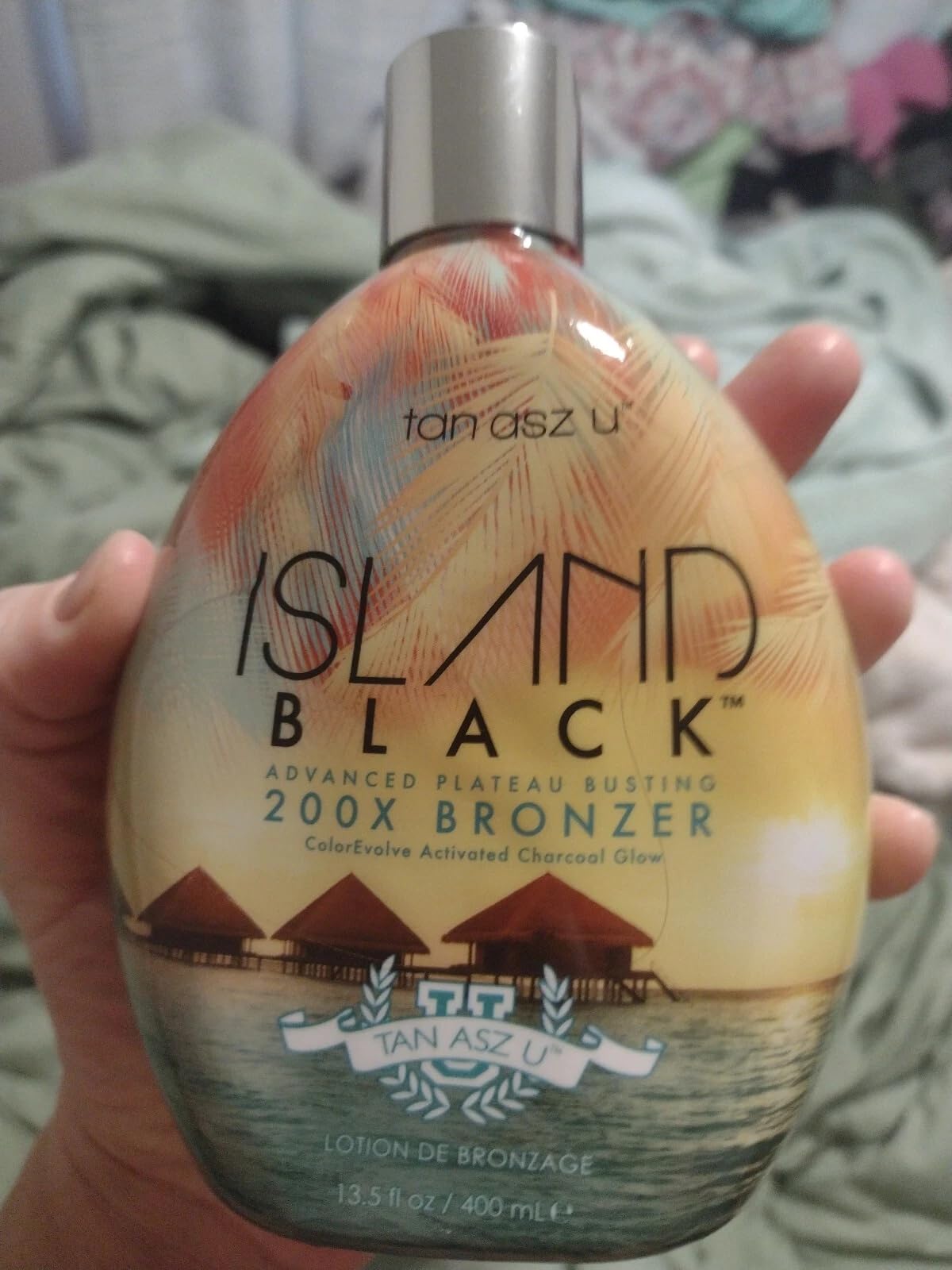 Tan Asz U ISLAND BLACK 200X Plateau Busting Bronzer - 13.5 oz.