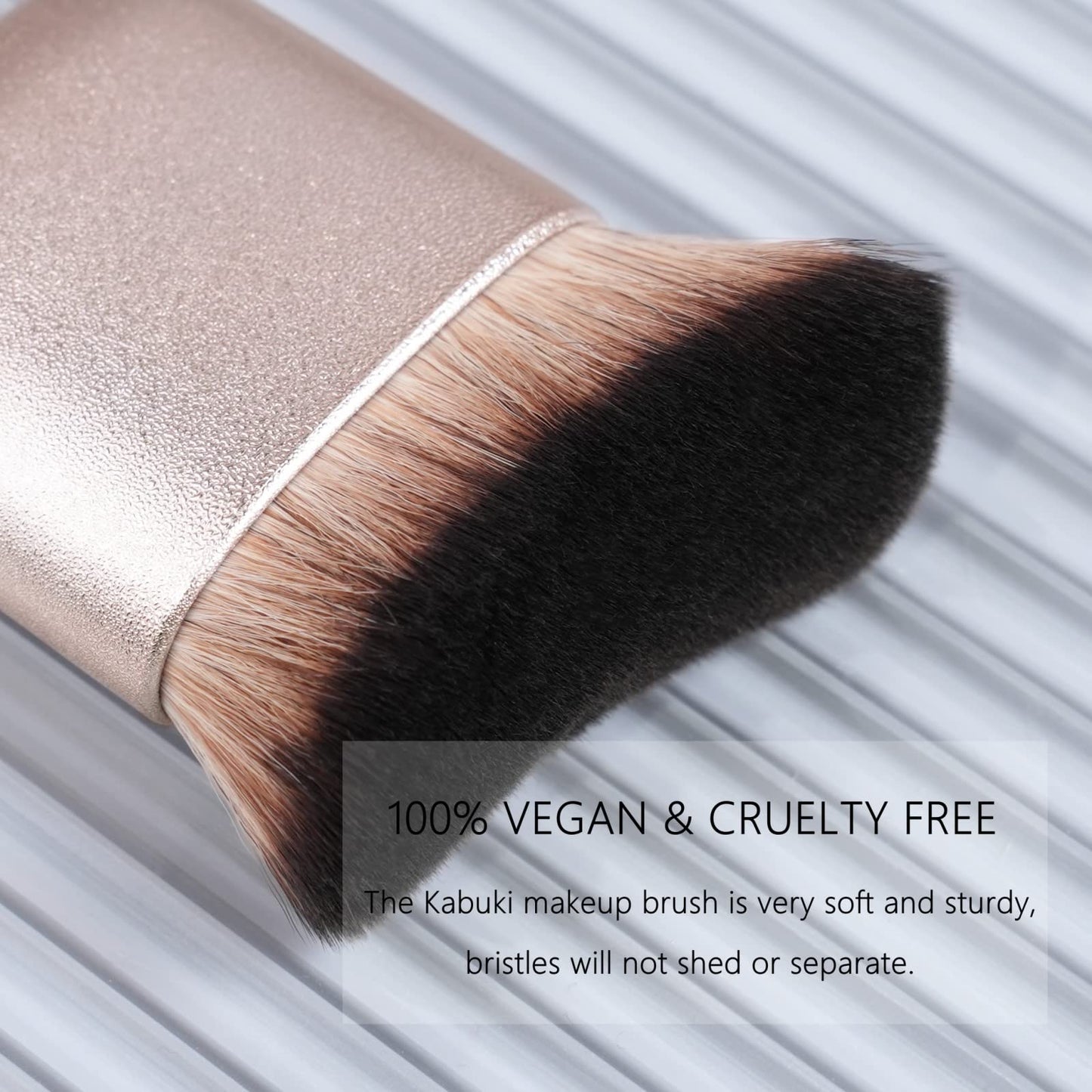 Self Tanner Brush GOERTI Body Makeup Brush for Flawless Leg Makeup, Kabuki Foundation Makeup Brush for Face & Body, Full Coverage Tanning Blend