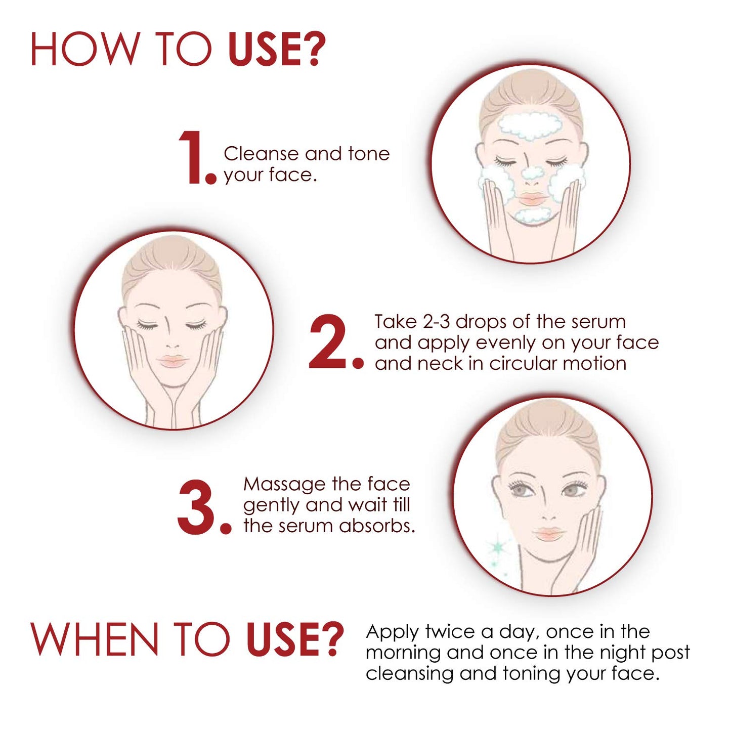 Good Vibes Rosehip Face Serum with Vitamin E | Hydrating Serum for Reducing Dark Circle & Spots | Ideal for Dry & Dehydrated Skin | 0.50 Fl Oz/15ml