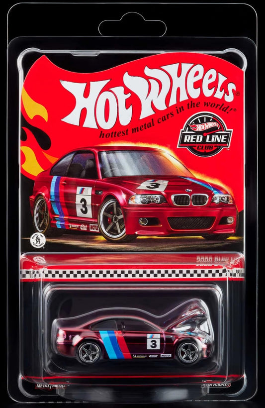 Hot Wheels 2006 BMW M3 Red 2025 Collectors RLC