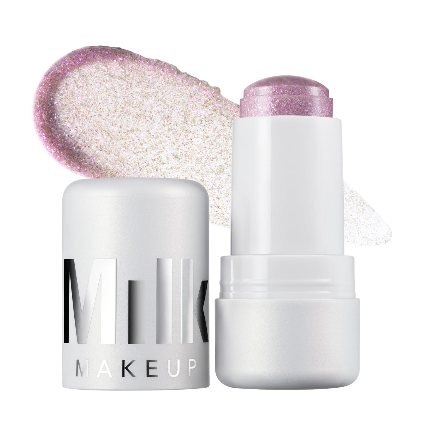 Milk Makeup Cooling Water Jelly Shimmer - Buildable Face + Body Highlighter Stick for Sheer Shimmery Glow - Long-Lasting, Hydrating, Glitter Free