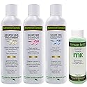 Moroccan Keratin Gold Series Brazilian Keratin Hair Treatment Blowout Smoothing Straightening Hair Professional Salon Grade Long Lasting Natural