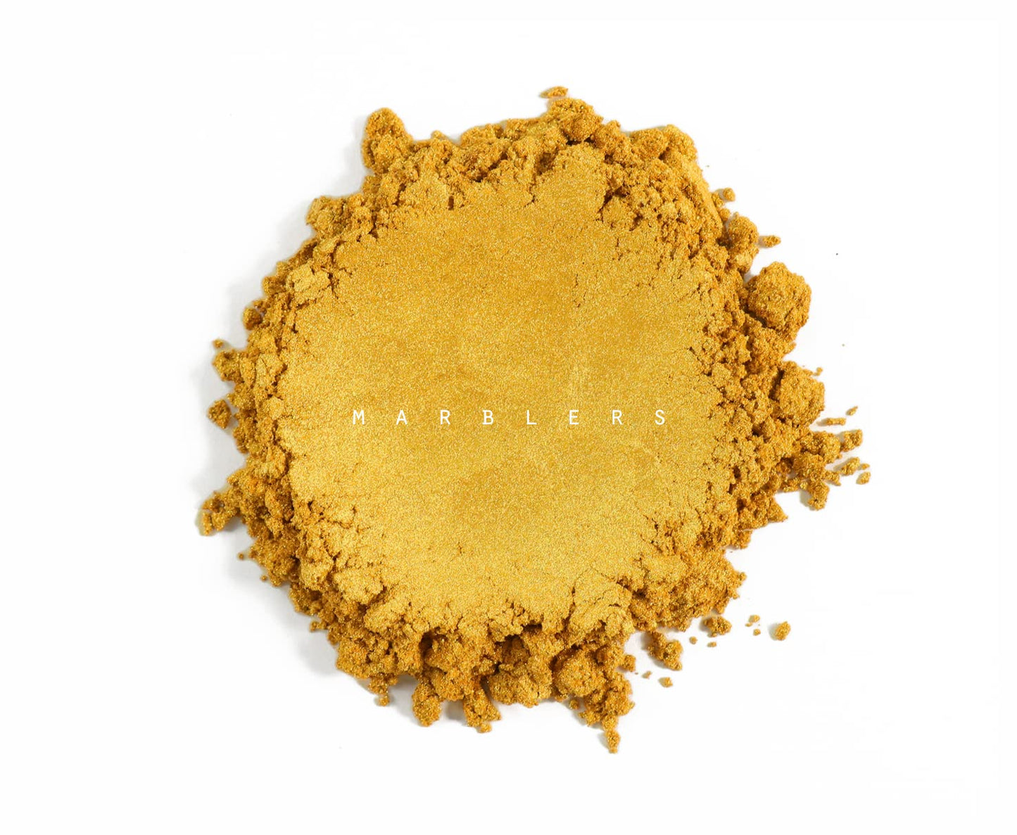 MARBLERS Fine Natural Mica Powder [Boutique Gold] 0.11oz (3g) | Highly Pigmented | Non-Toxic, Vegan, Cruelty-Free | Eyeshadow, Body Butter, Nail