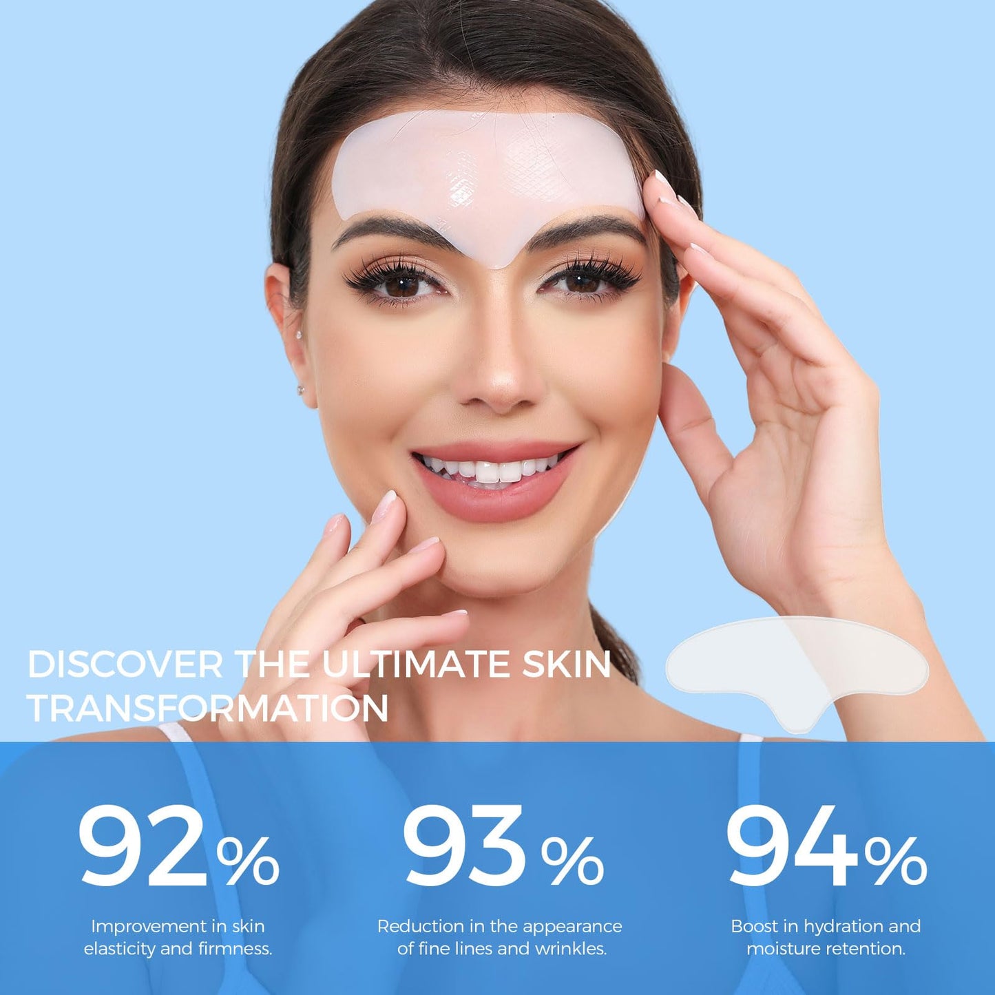 Okela Forehead Wrinkle Patches Overnight 20 pcs with Collagen, Anti Wrinkle Patches, Forehead Wrinkles Beauty Treatment Beauty and Personal Care Okela