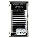 Ellipse Lash 0.20mm Thickness J Curl Length 8-14mm Mixed Sizes Flat Shaped Volume Eyelashes for Eyelash Extensions (Ellipse,Flat 0.20,J,Mixed 8-14mm)