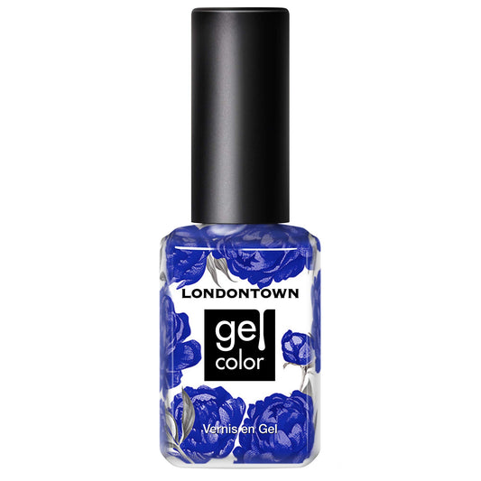 LONDONTOWN UV/LED Gel Nail Polish, Glossy Royal Blue, Cocktail Hour, 0.4 Fl Oz, Long Lasting, Chip Resistant High Shine Color Beauty & Personal Care LONDONTOWN