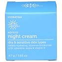EARTH SCIENCE - Apricot Night Cream with Hydrating Apricot and Vitamin E for Dry Skin (1.65 oz)