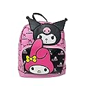 Fast Forward Hello Kitty My Melody All Over print 10" Mini Deluxe Backpack with 1 Front pocket- C6CMH3WN