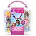 Disney Princess Necklace Activity Case - Jewelry Making Kit with Beads, Charms & Strings - Create Custom Princess Necklaces - Craft Gift for Girls…