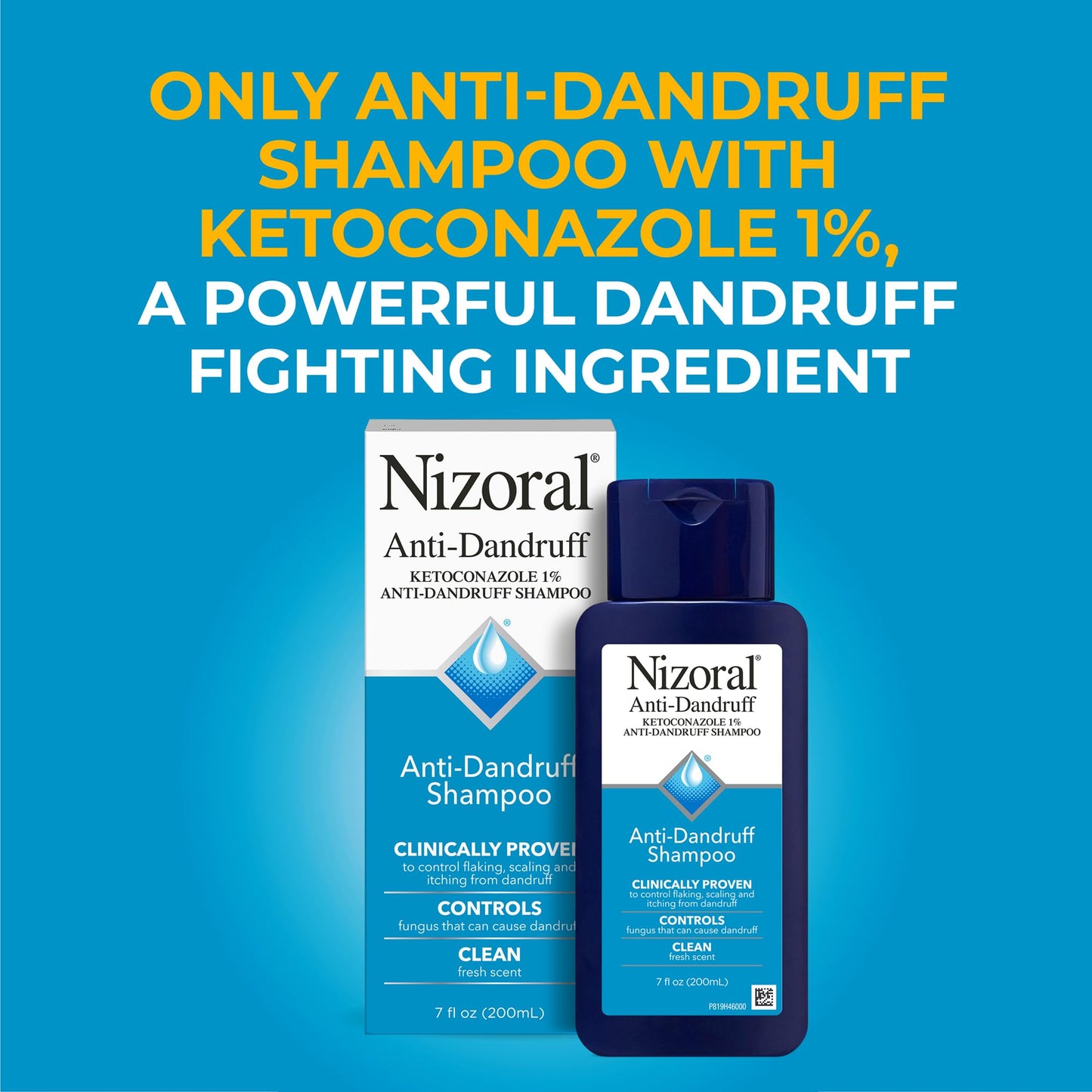 Nizoral Anti-Dandruff Shampoo with 1% Ketoconazole, Fresh Scent, 7 Fl Oz Beauty and Personal Care Nizoral