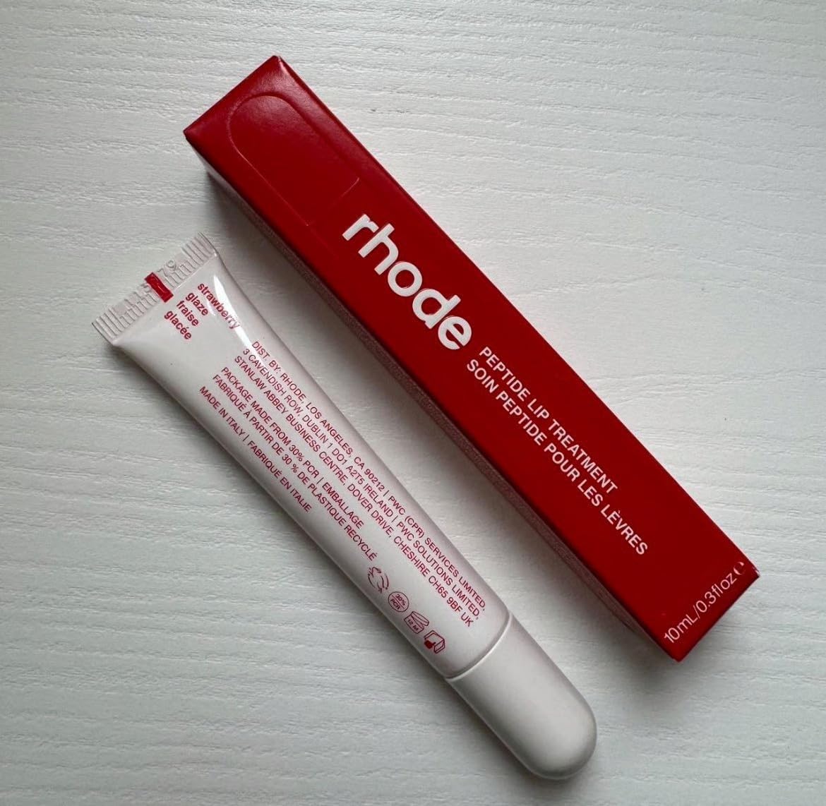 Rhode Lip Treatment, 10ml / 0.3 fl oz, Strawberry Beauty and Personal Care Rhode