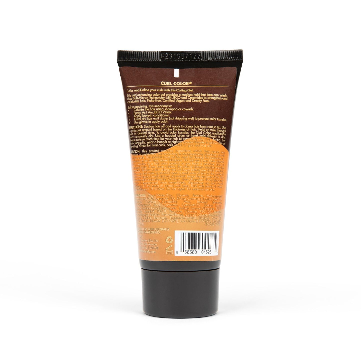 As I Am Curl Color - Bold Gold - 3 ounce - Color & Curling Gel - Temporary Color - Medium Hold - Vegan & Cruelty Free, Jaune