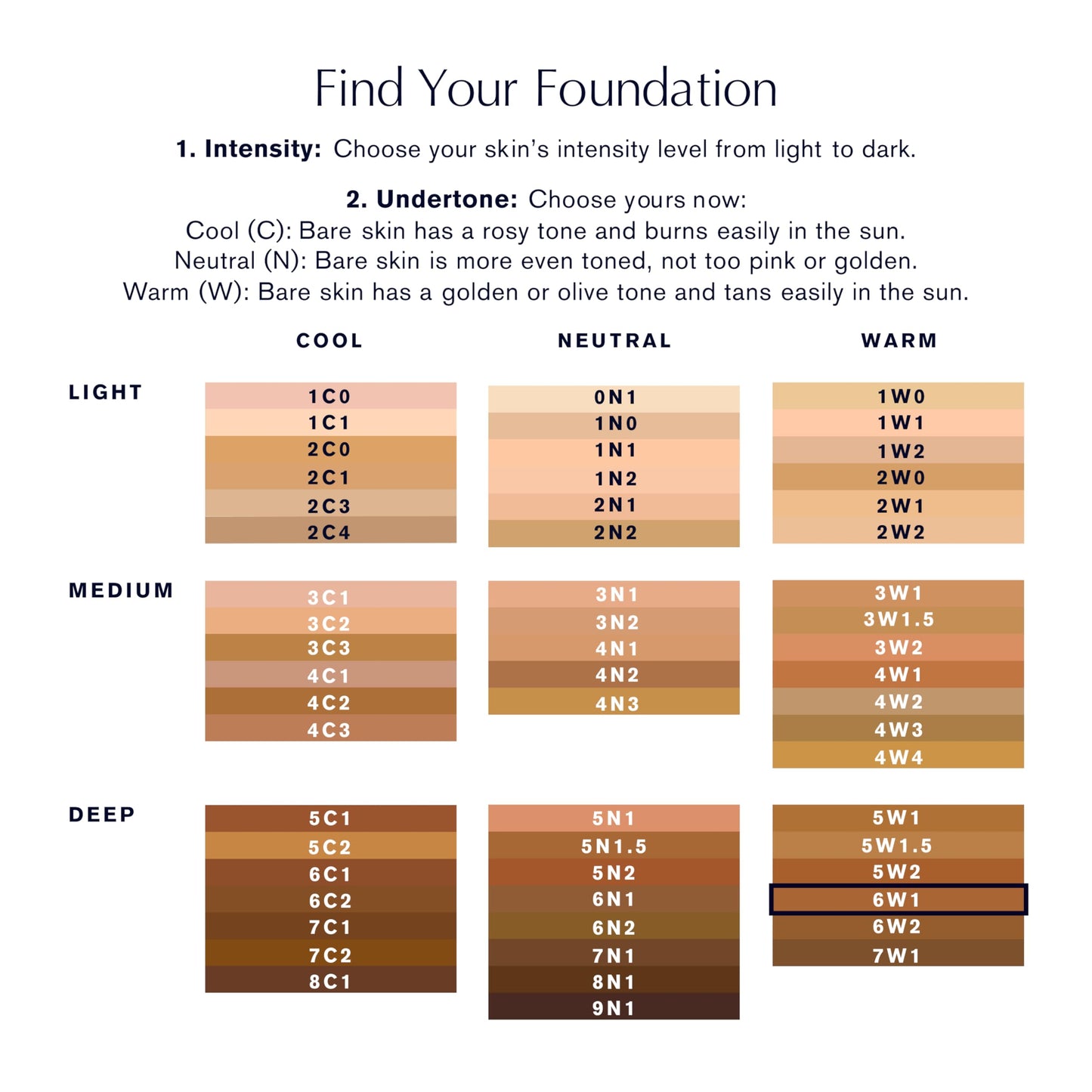 Estée Lauder Double Wear Stay-in-Place 24-Hour Long-Wear Matte Foundation Makeup | Original Formula 1 Fl Oz, 6W1 Sandalwood