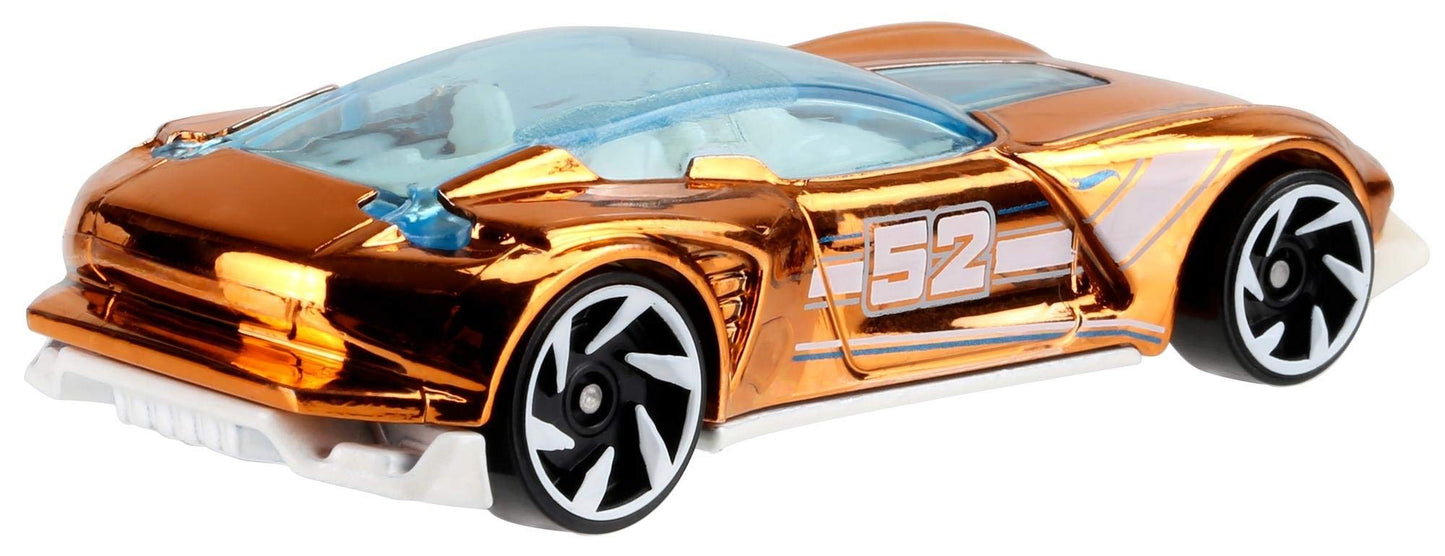 Hot Wheels 2020 Pearl and Chrome Muscle Speeder, '32 Ford, Fast-Bed Hauler, '55 Chevy Bel Air Gasser, '68 Corvette Gas Monkey Garage, Volkswagen T2…