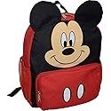 Disney Mickey Mouse Big Face Littl Boy 10" Mini Backpack