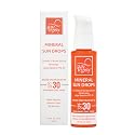 Suntegrity Mineral Sun Drops SPF 30 | Broad Spectrum Zinc Oxide Sunscreen for Face | Vegan, Reef-Safe, Non-Greasy Daily Sun Protection |