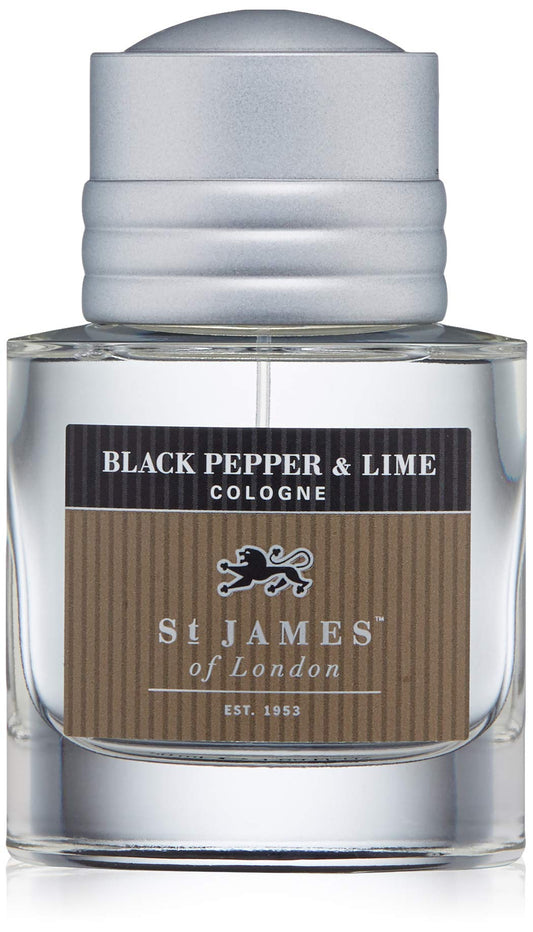 St James of London Black Pepper & Lime Cologne, 1.69 oz