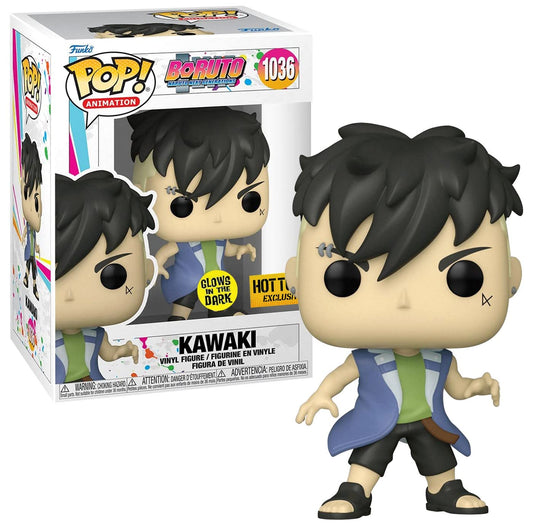 Funko POP! Boruto Naruto Next Generations #1036 KAWAKI (Glow) HOT Topic Exclusive