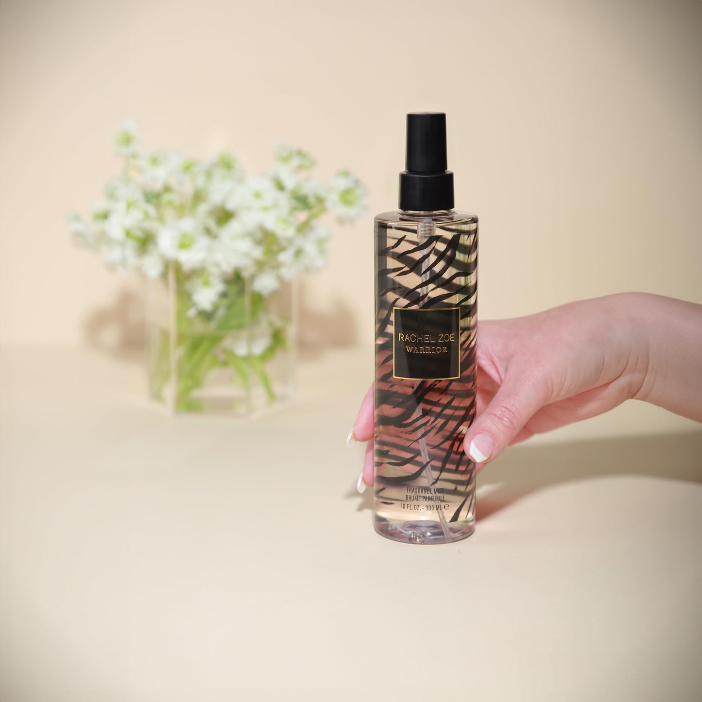 Rachel Zoe Warrior Fragrance Mist - Body Spray For Women - Body Mist With Magnolia, Mandarin, And Rose Notes - Womens Hair And Body Fragrance - 10 oz