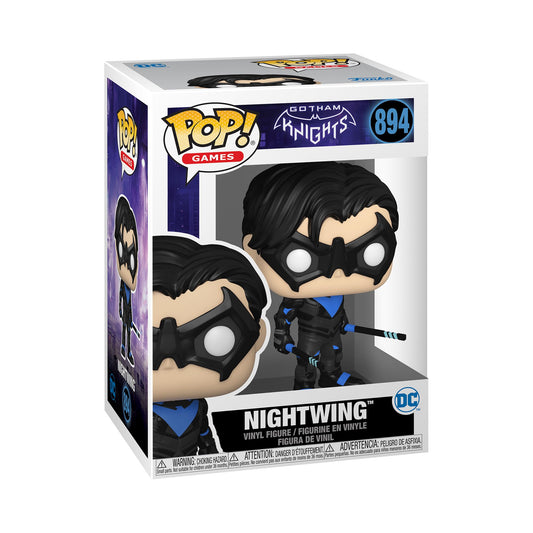 Funko POP! Games: Gotham Knights - Nightwing - Batman - Collectable Vinyl Figure - Gift Idea - Official Merchandise - for Kids & Adults - Video Games…