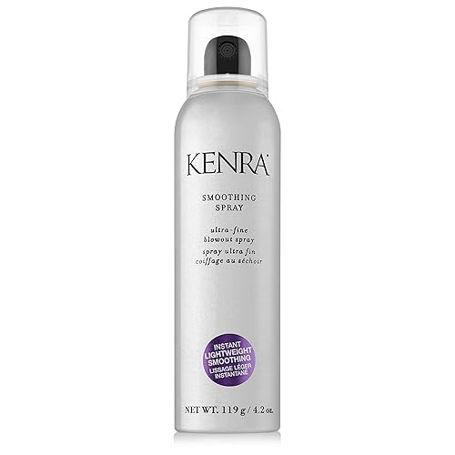 Kenra Professional Smoothing Spray | Ultra-Fine Blowout Spray | Heat Protectant | Provides Instant Smoothing For Fine To Medium Hair | Up to 3 Days