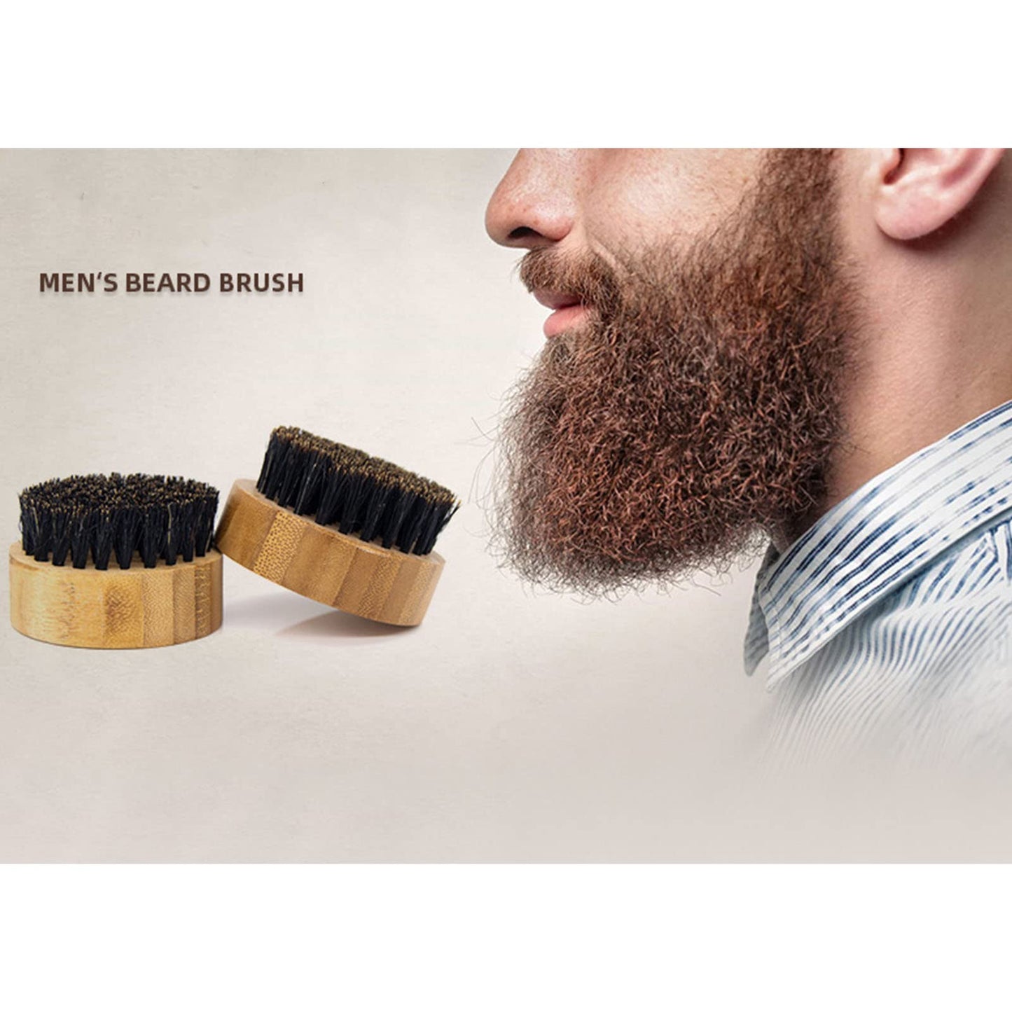 Men Beard Grooming Brush Beard && Beauty and Personal Care WAGHAVEN