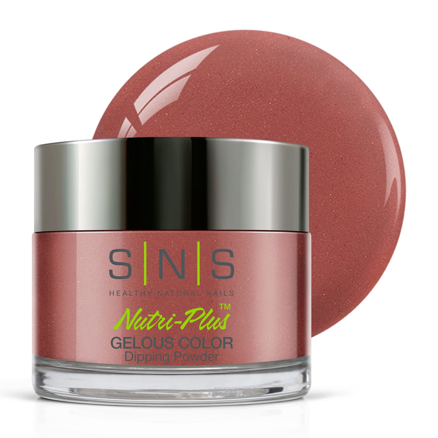 SNS Nail Dip Powder, Gelous Color Dipping Powder - Brickenridge (Brown) - Long-Lasting Acrylic Nail Color & Polish Lasts 14 Days - Low-Odor & No UV Beauty & Personal Care SNS Healthy Natural Nails
